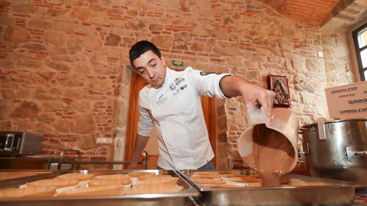 Daniel Flecha deleitó a todos con sus recetas.