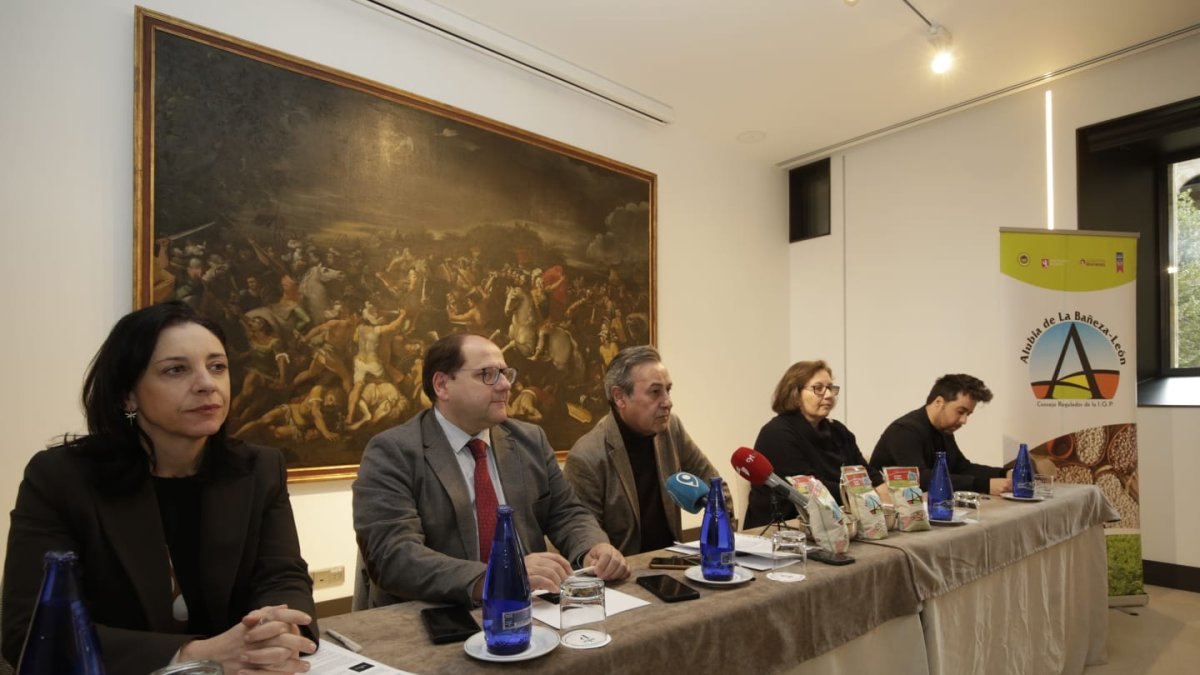 Presentación en el Parador de León de la Alubia IGP de la Bañeza