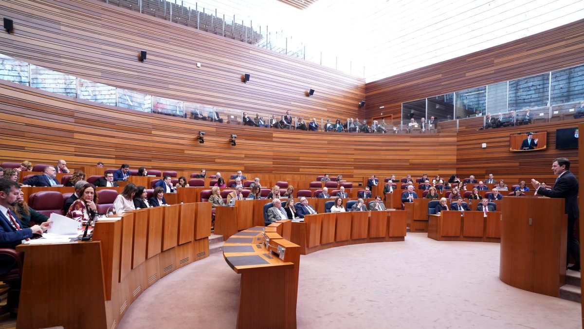 Mañueco, en el hemicico.