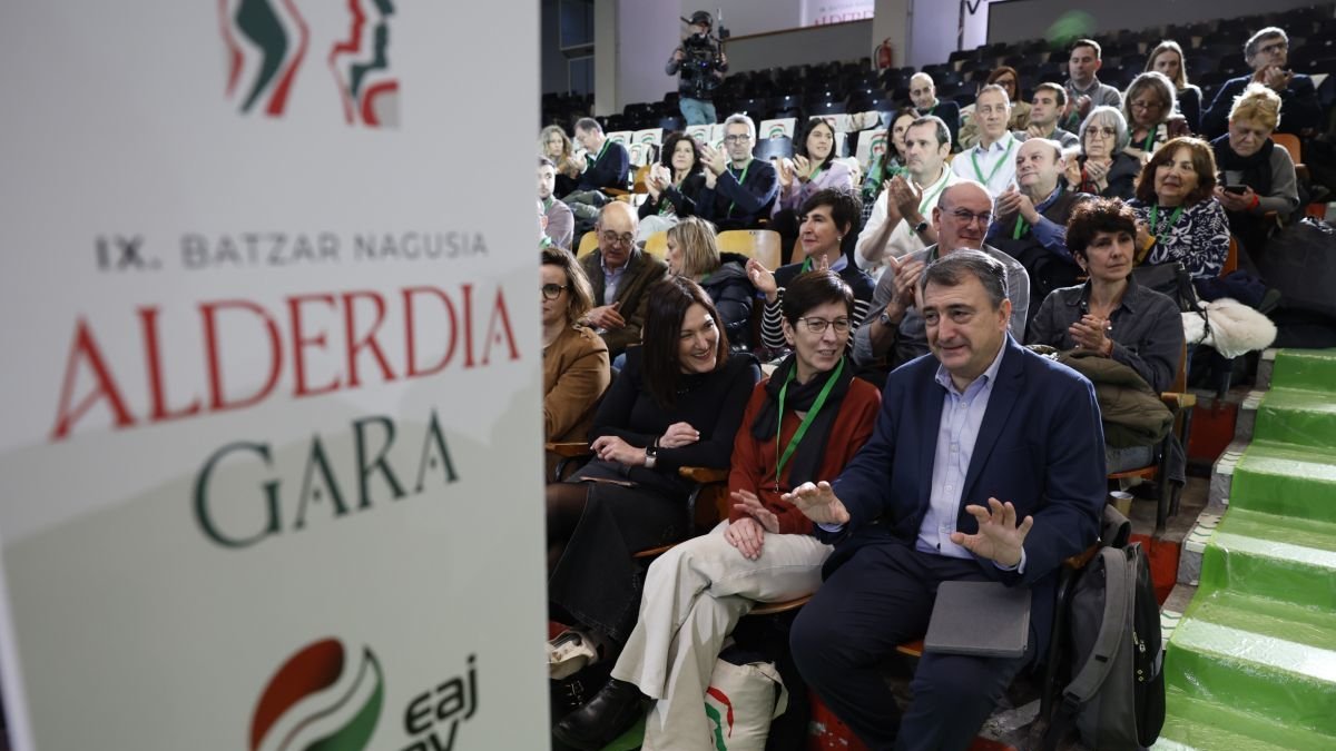La IX Asamblea General del PNV, que concluye el proceso de renovación de sus cargos.