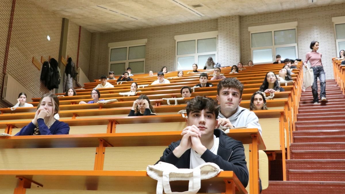 Un momento de la prueba.