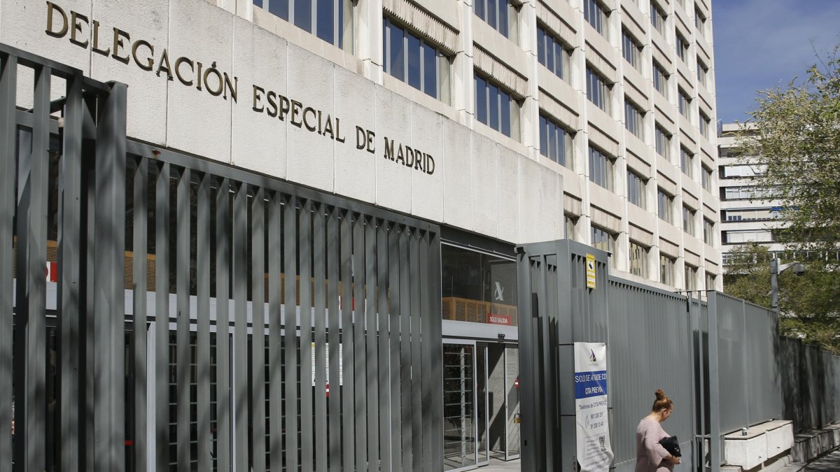 Imagen de archivo de la Delegación Especial de Madrid de la Agencia Tributaria. EFE/ Alejandro López