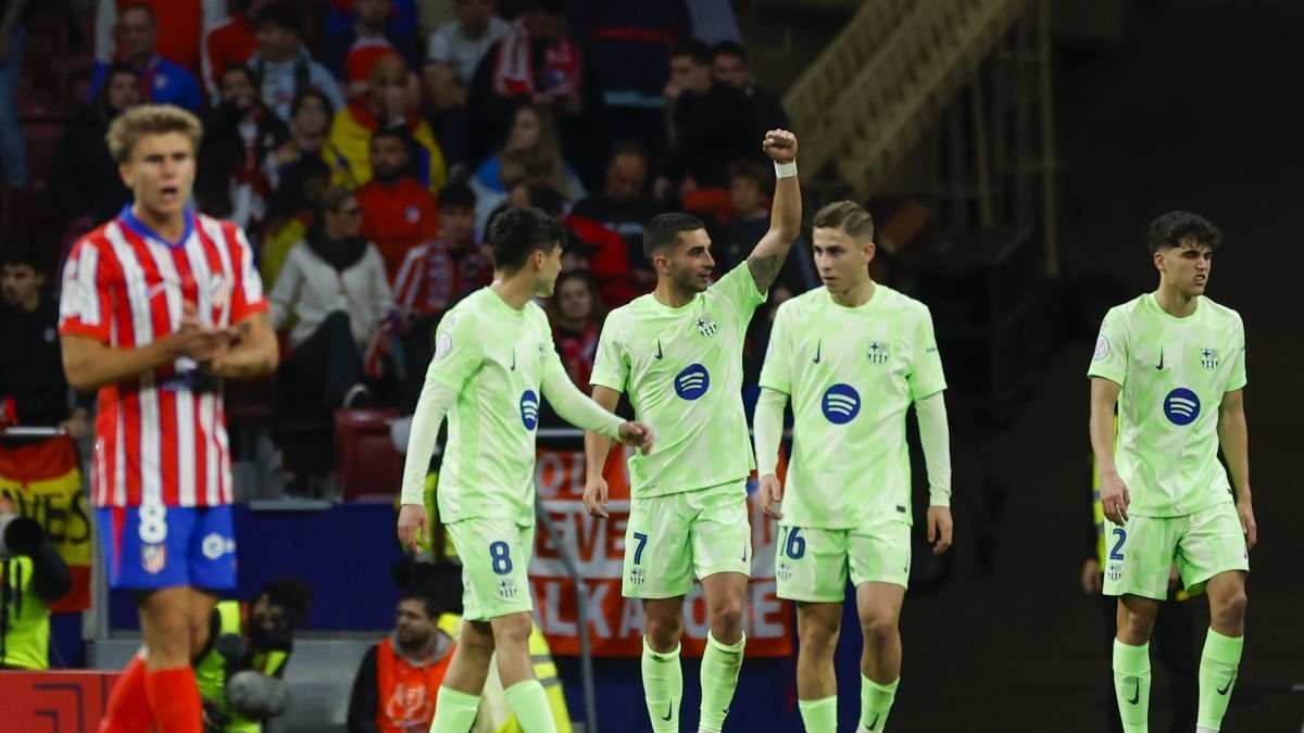 Ferran Torres hizo el gol que mete al Barcelona en la final de la Copa del Rey.
