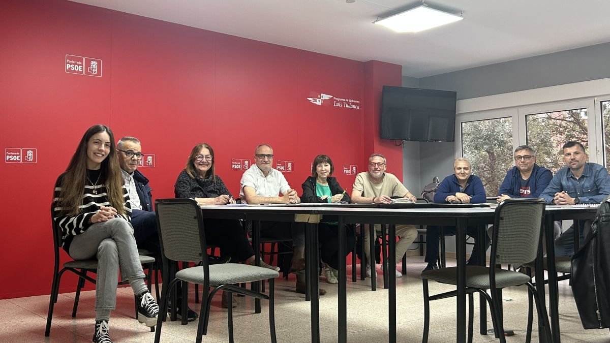Imagen de la Ejecutiva facilitada por el PSOE.