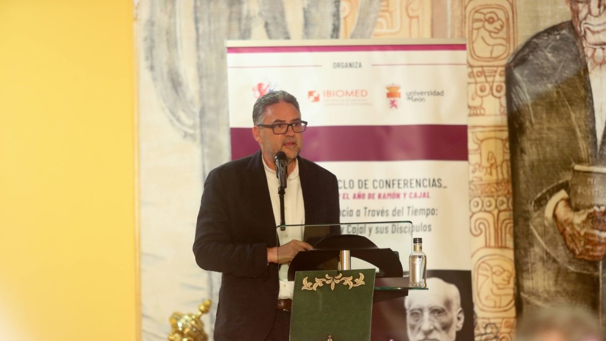 Alberto Pascual, ayer en León.
