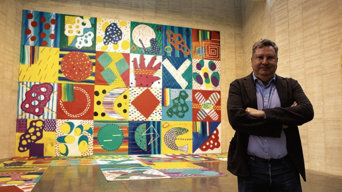 El director del Musac, Álvaro Rodríguez Fominaya.