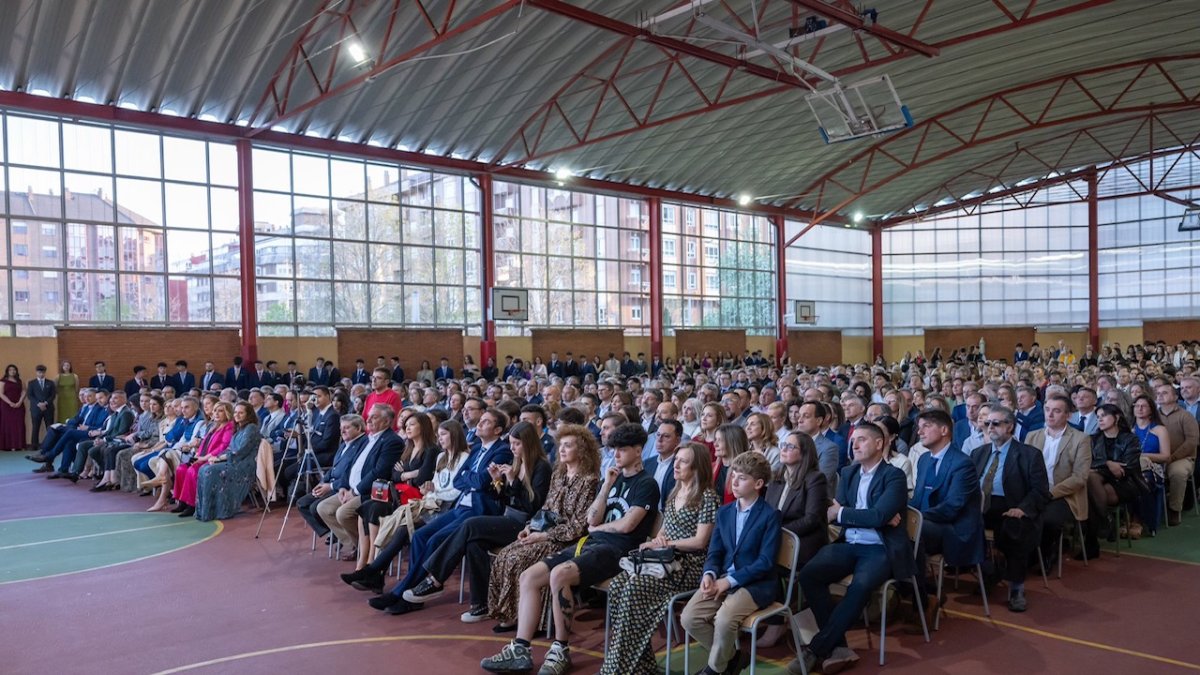 Graduaciones de Bachillerato en el colegio leonés.