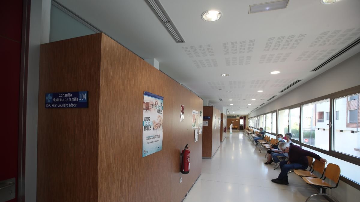 Interior del centro de salud de Cuatrovientos.