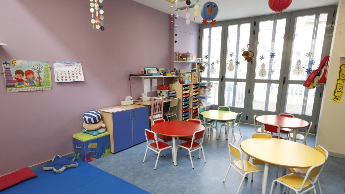 Imagen de un aula de un centro de educación infantil.