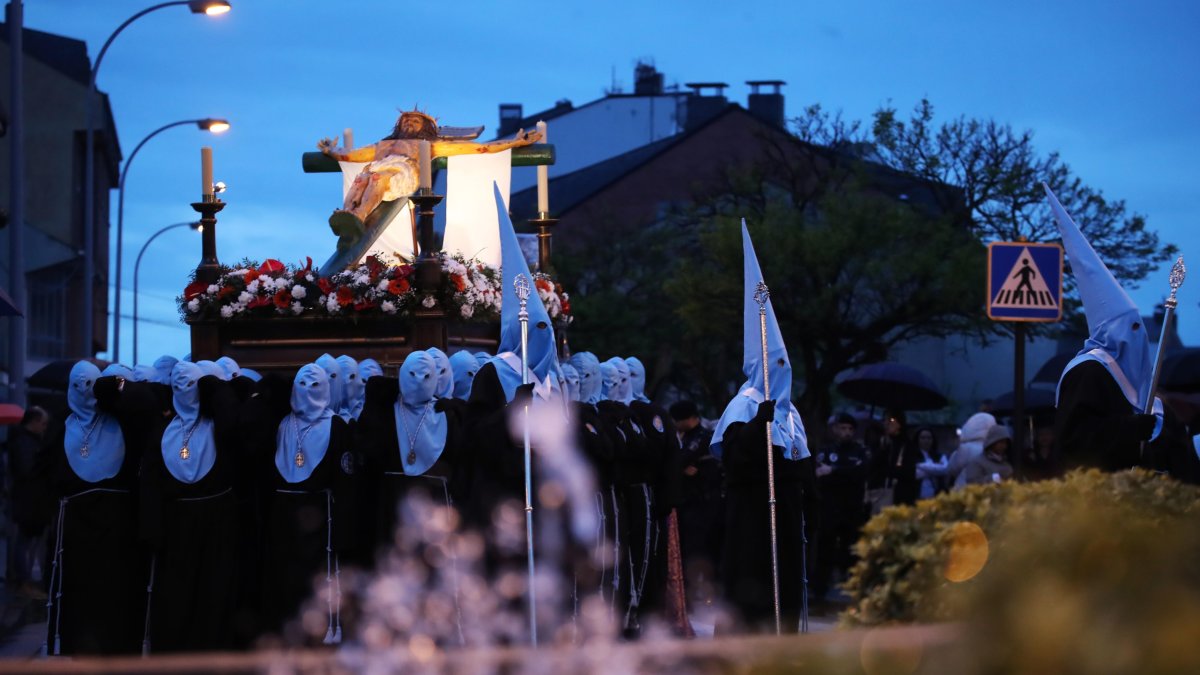 El Cristo de la Redención, en pleno barrio de La Placa.