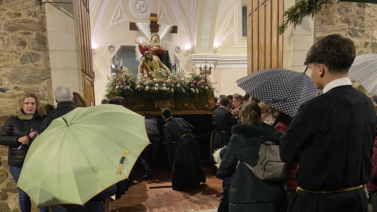 Uno de los momentos más emblemáticos para la Semana Santa de La Bañeza.