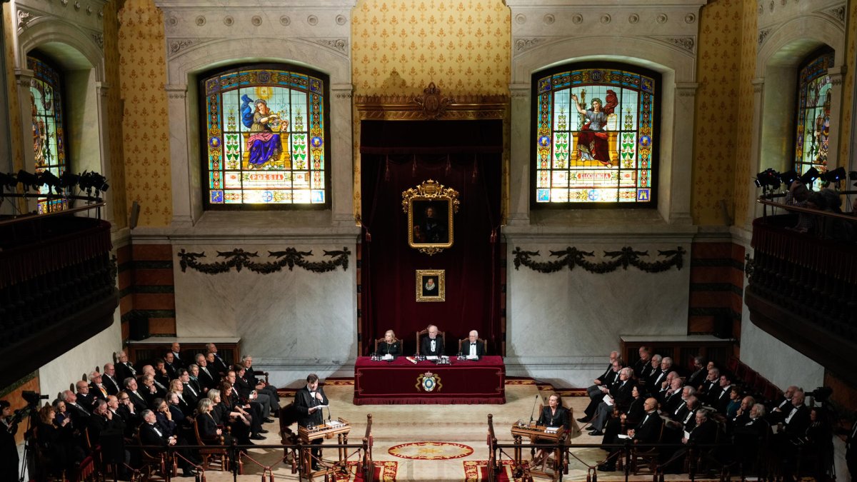 La Real Academia Española. EFE/ Borja Sanchez-Trillo