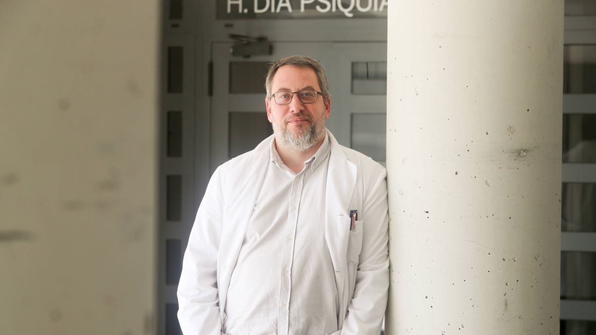 Antonio Serrano, en el Hospital de León.