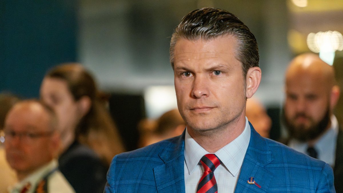 El secretario de Defensa de Estados Unidos, Pete Hegseth.