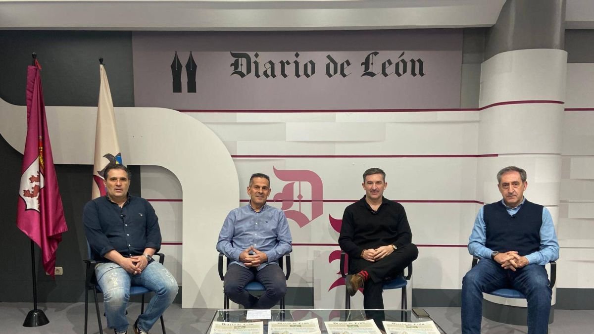 Óscar Díez, Ángel Fraguas, José Antonio Pérez y Juan Simón.