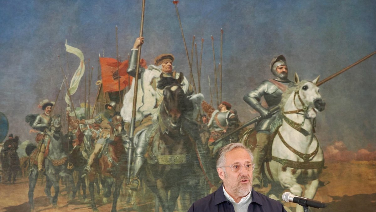 El presidente de las cortes de Castilla y León, Carlos Pollán.