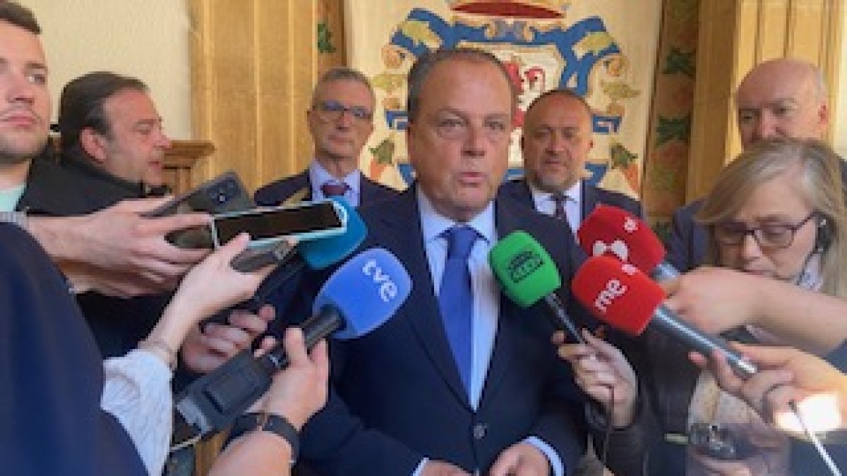 El presidente del Consejo de Cuentas de Castilla y León, Mario Amilivia.