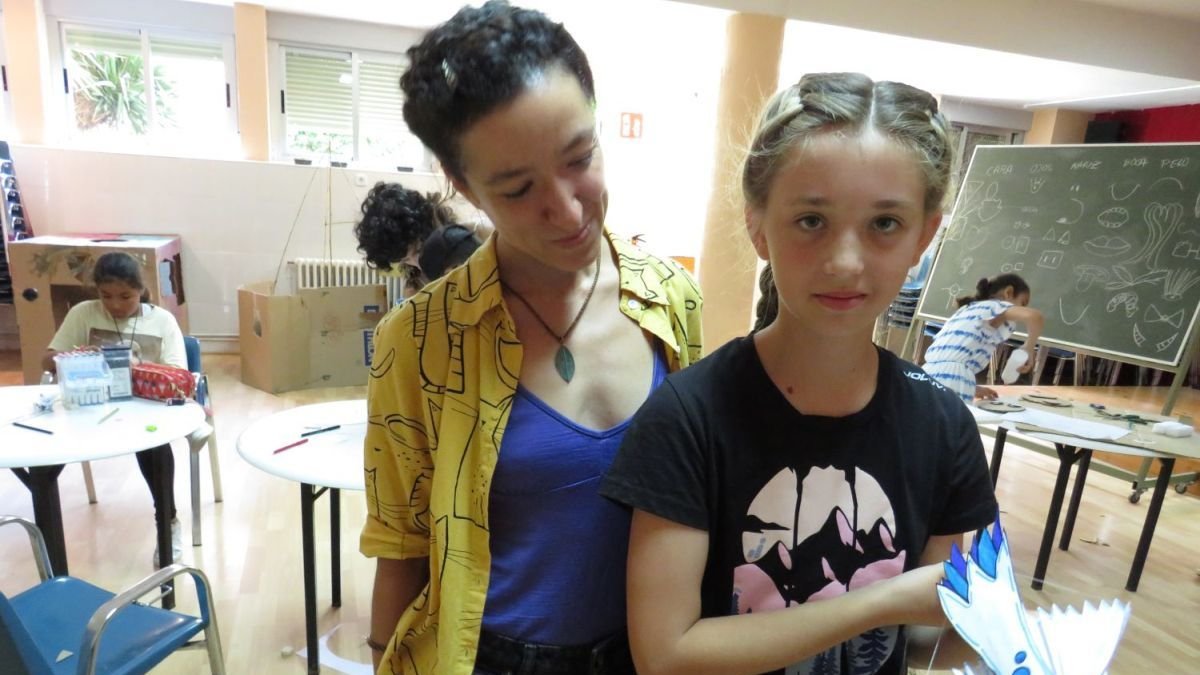 Adolescentes en el Espacio Concilia de La Fontana.