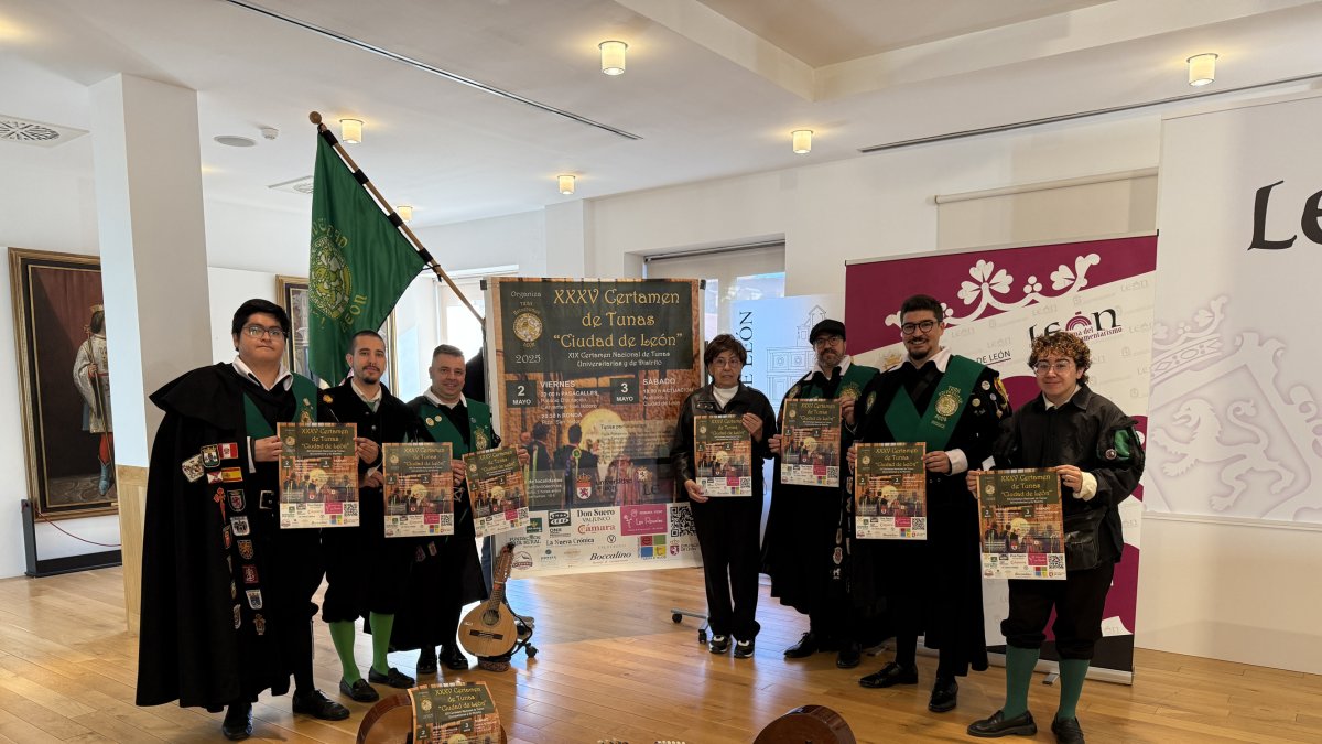 Presentación del certamen de tunas.