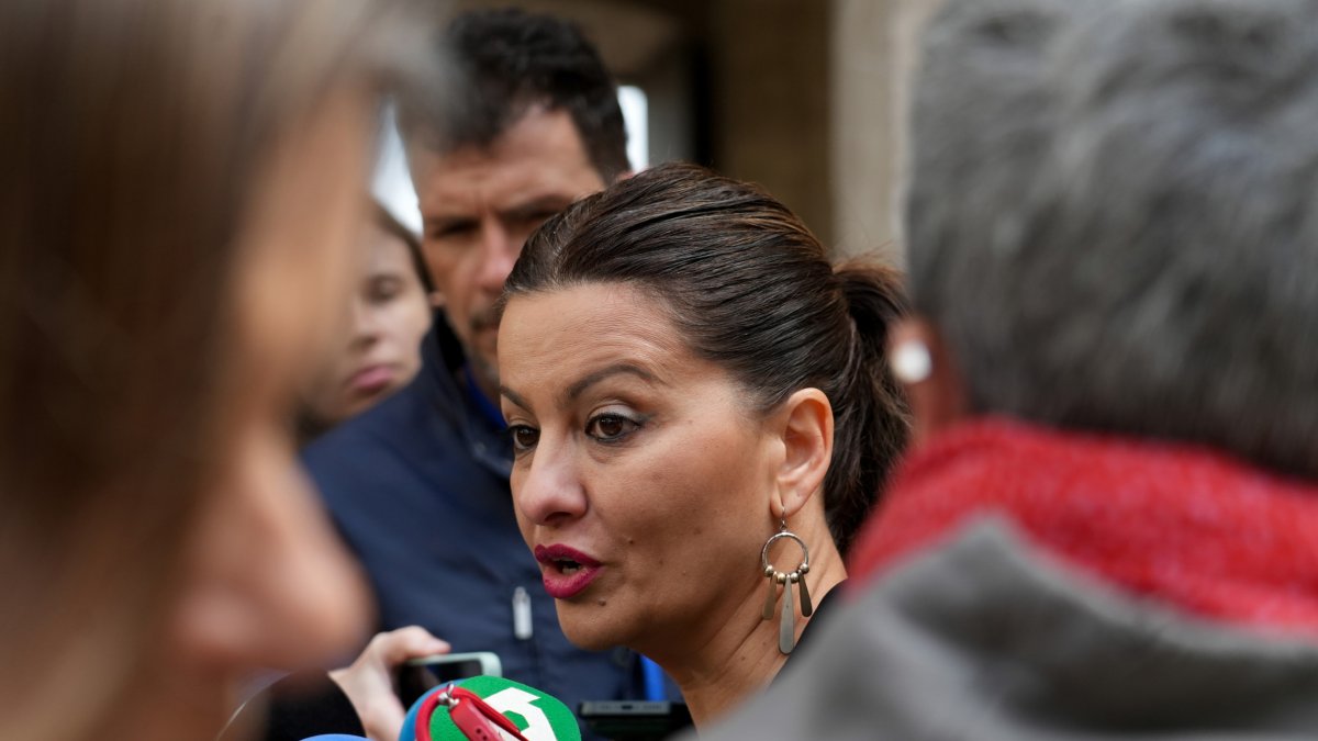 La ministra Sira Rego.