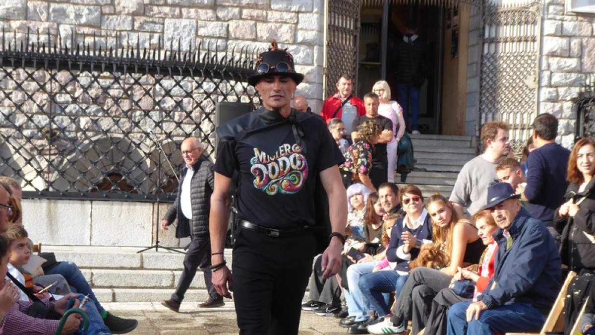 Uno de los desfiles llevados a cabo en una edición anterior del evento Moda en la calle