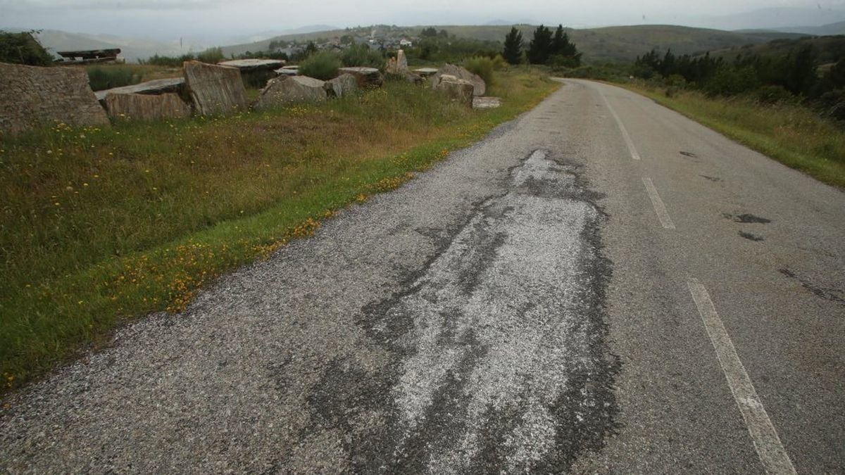 Baches entre Salas de los Barrios y San Cristóbal.