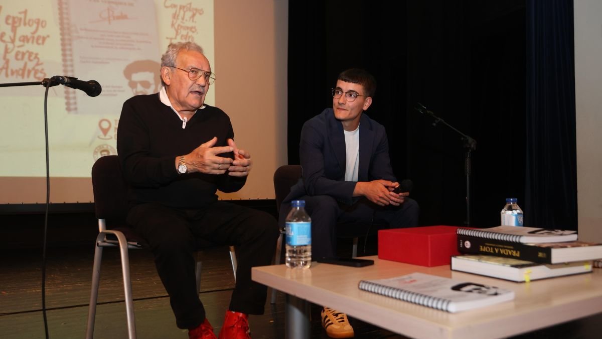 Prada, en la presentación este viernes en Cubillos del Sil.