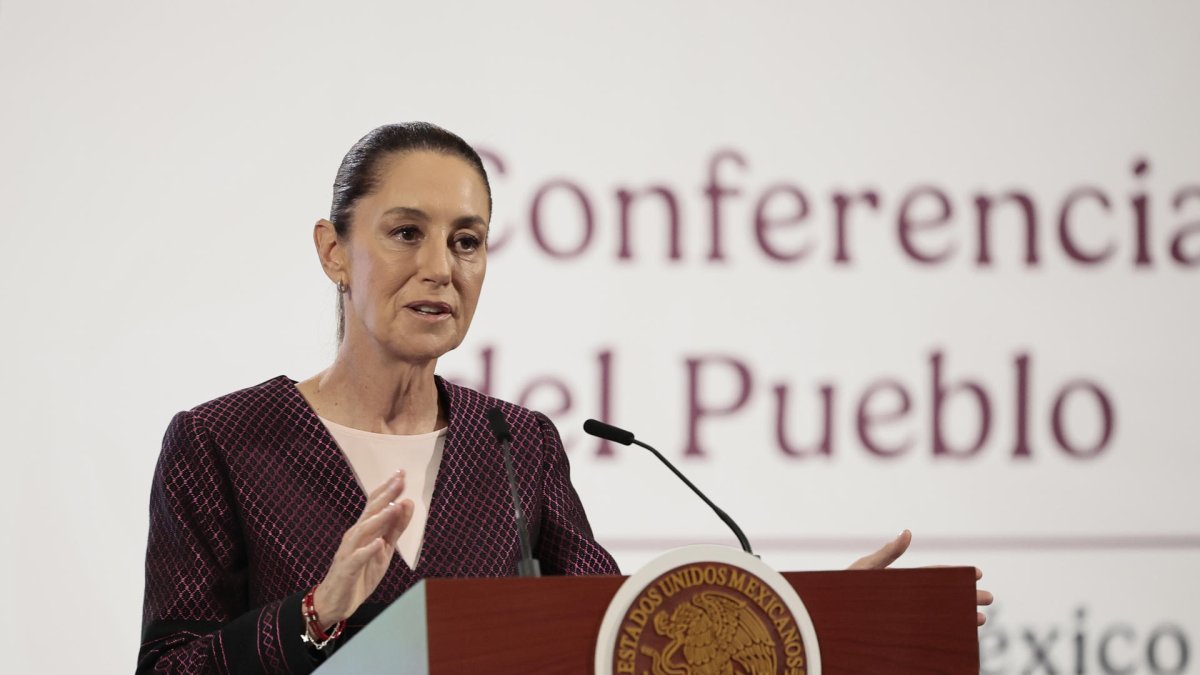 La presidenta de México, Claudia Sheinbaum. 