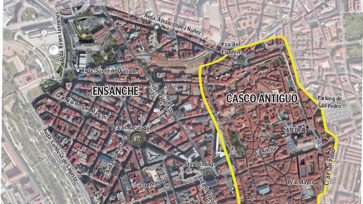 La ORA queda encuadrada dentro del perímetro de la zona de bajas emisiones de León.