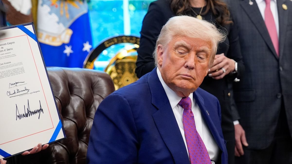 El presidente de EE UU, Donald Trump.