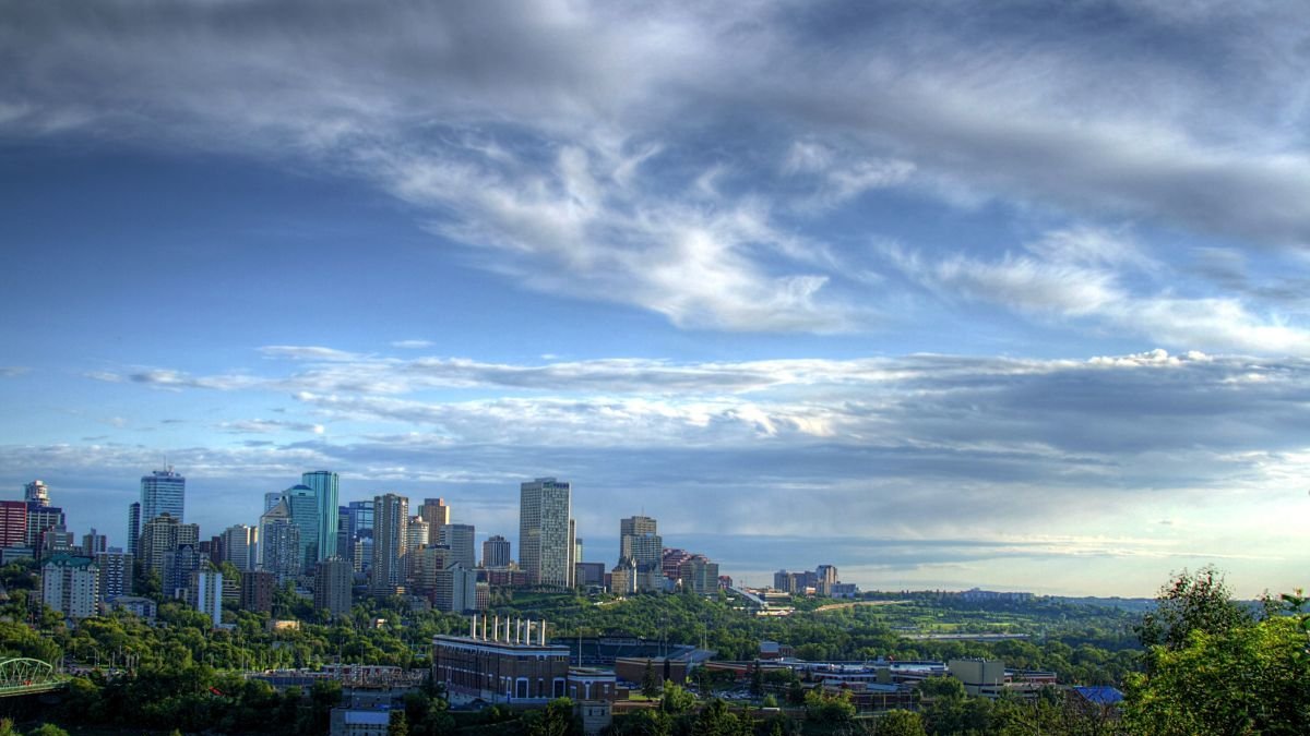 Imagen de la ciudad canadiense de Edmonton, caracterizada por su implicación con el medio ambiente