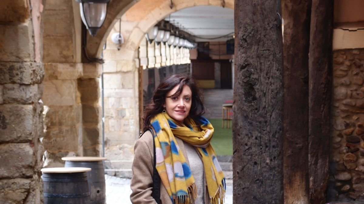 La escritora leonesa Ana Villanueva.