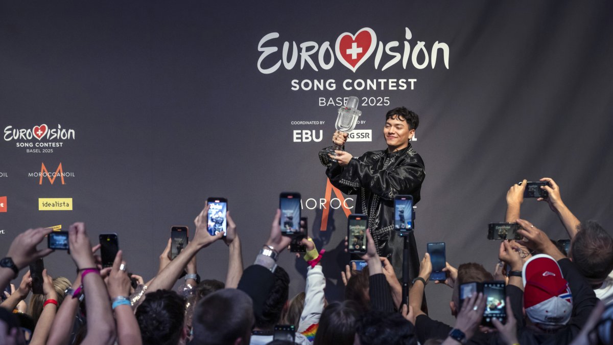 JJ (Johannes Pietsch) ha proporcionado a Austria su tercera victoria tras las de 1966 y 2014 con su canción 'Wasted Love'.