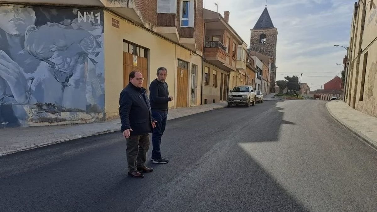 La bañeza culmina la urbanización integral de la calle salvador