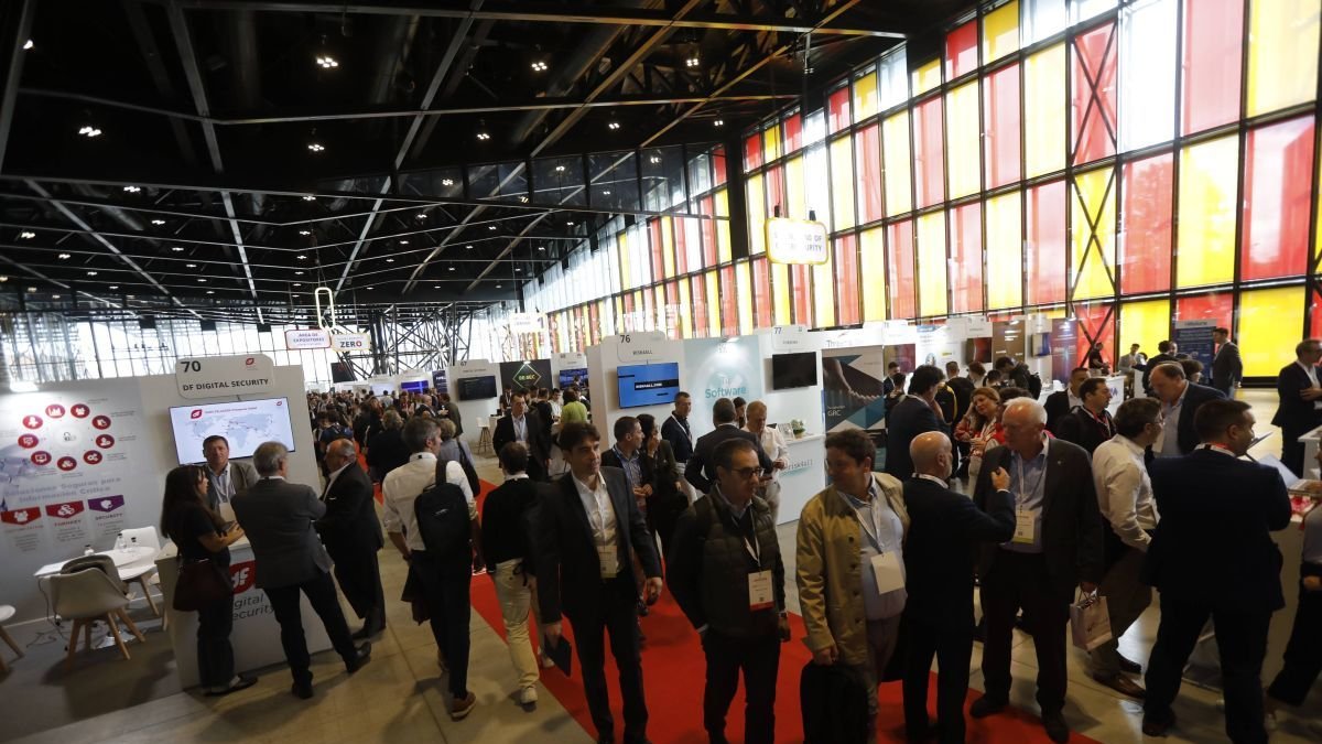 Un congreso en el Palacio de Exposiciones.