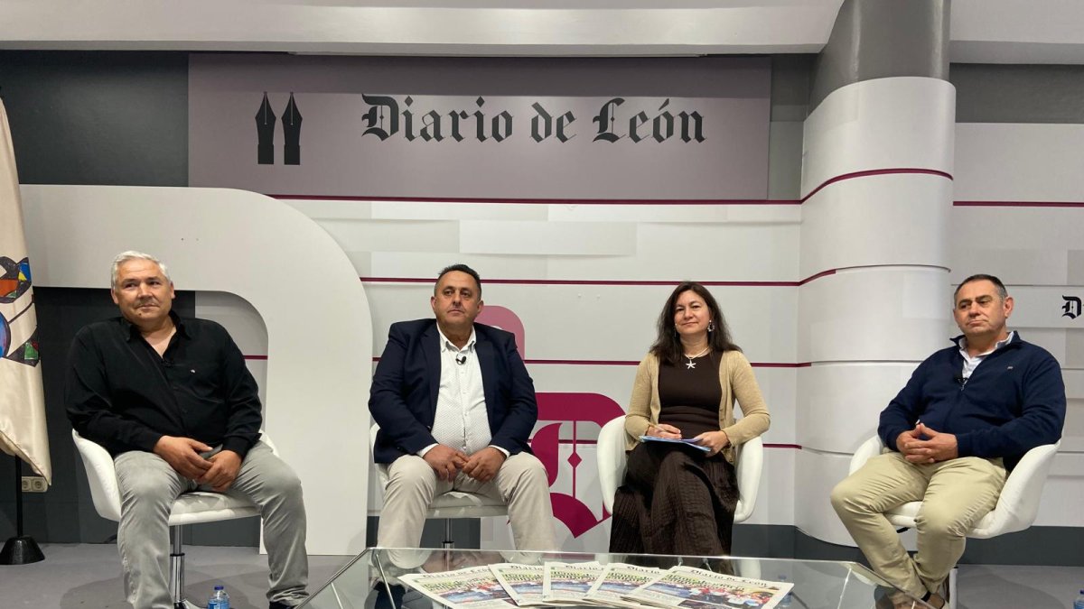 Javier Alonso, César Pan, Pilar Infiesta y Maximino Pérez