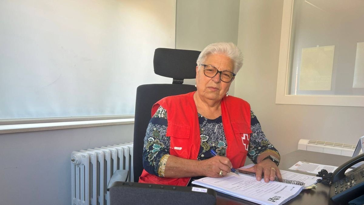 Belarmina, presidenta de la Asamblea de Valencia de Don Juan.