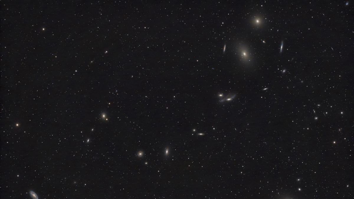 Imagen de archivo del Cúmulo de Virgo.