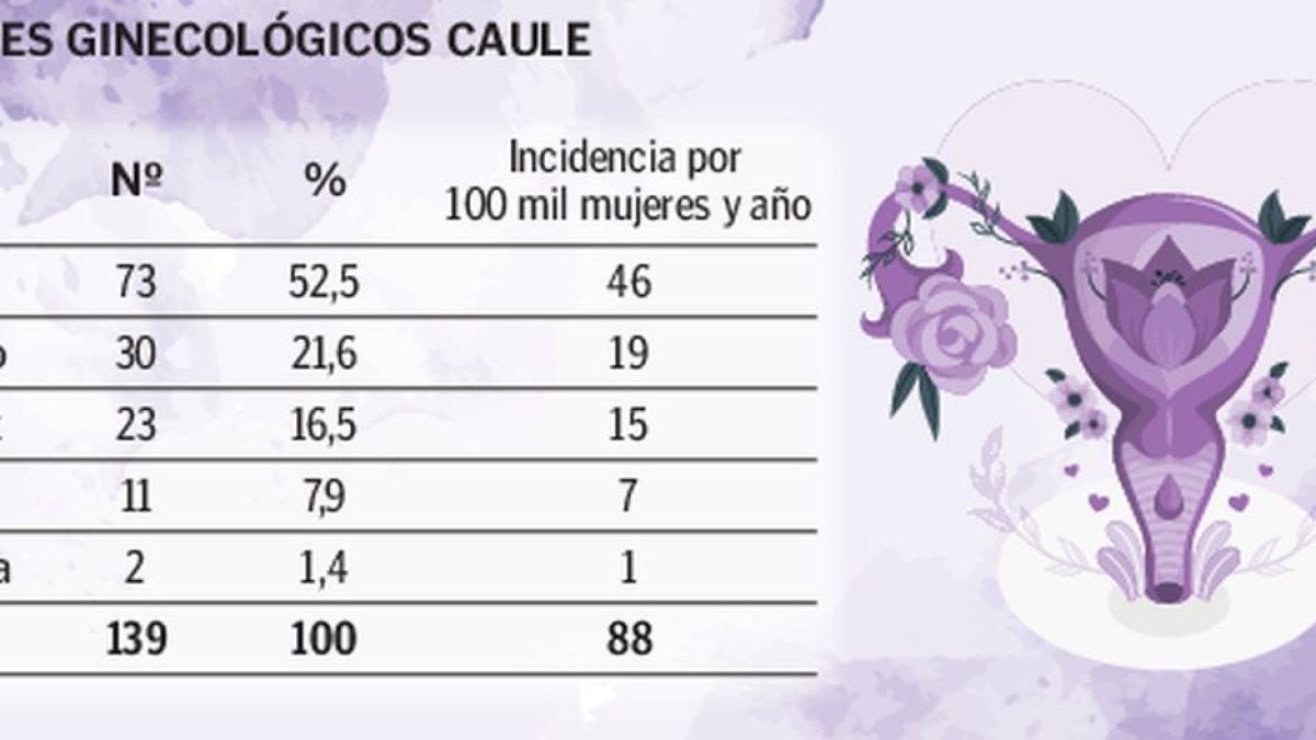 Cerca de 140 tumores ginecológicos en León