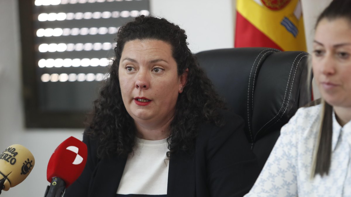 La alcaldesa de Cacabelos en una imagen de archivo