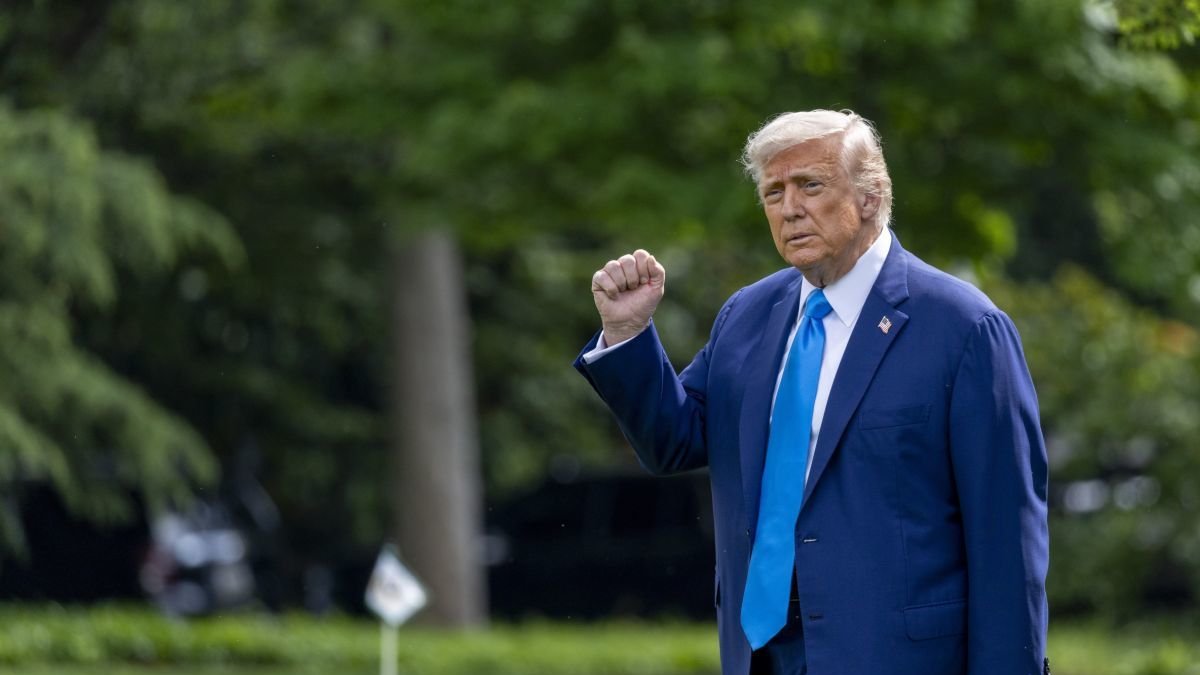 Donald J. Trump en la Casa Blanca.