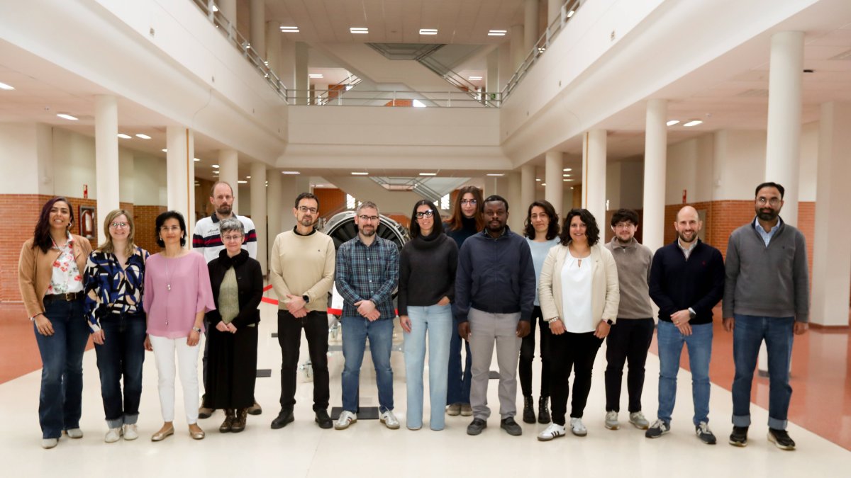 Algunos de los investigadores que forman parte del grupo GVIS de la Universidad de León.