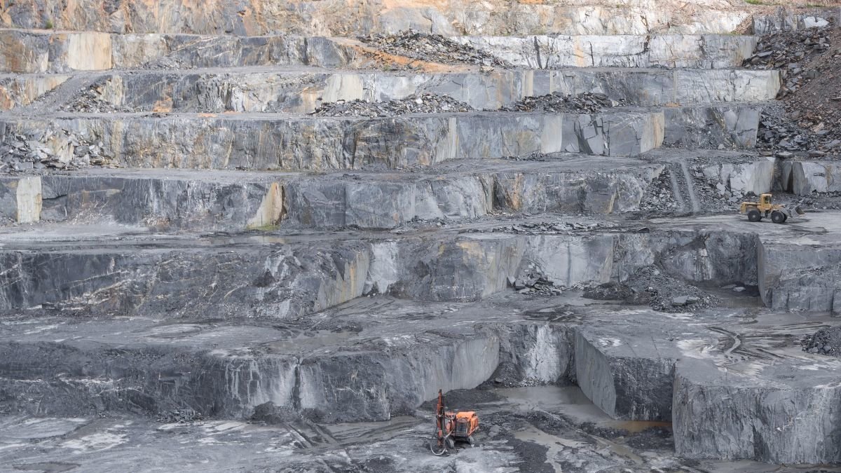 Cantera de pizarra.