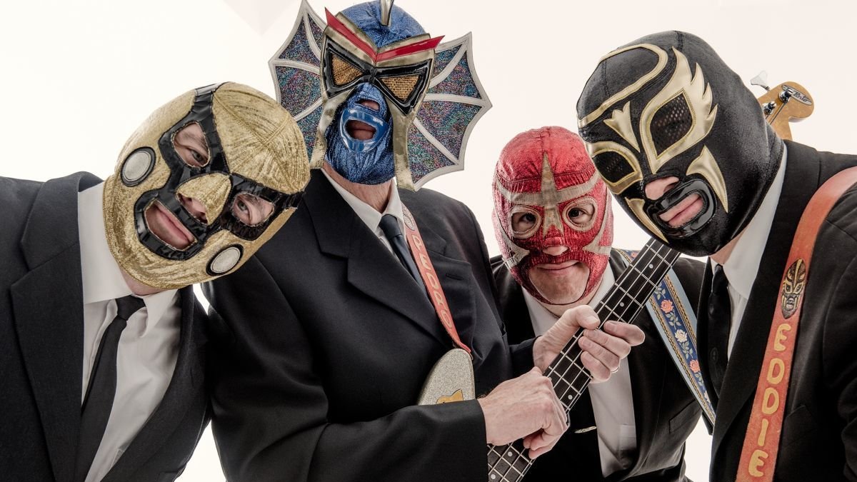 Los Straitjackets, este jueves en el Espacio Vías.