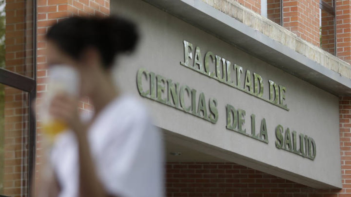 Facultad de enfermería de la Universidad de León.
