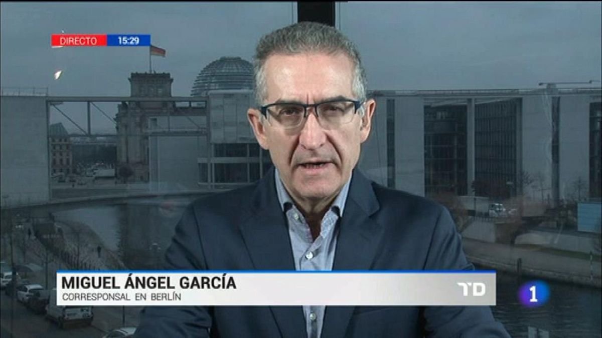 Miguel Ángel García, cuando fue corresponsal en Berlín.