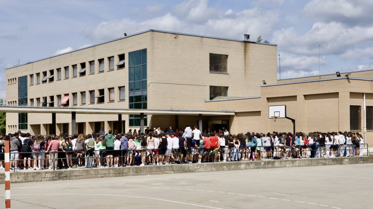 Consternación en el instituto Eras de León por la muerte de una alumna.