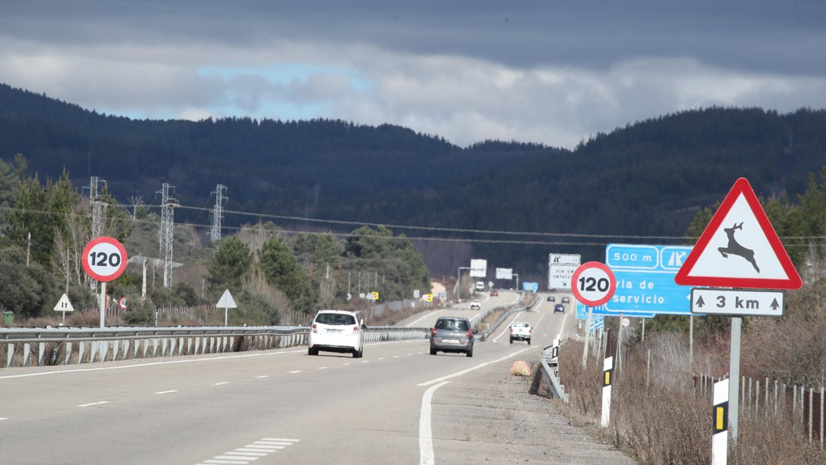 Carretera hacia Cubillos