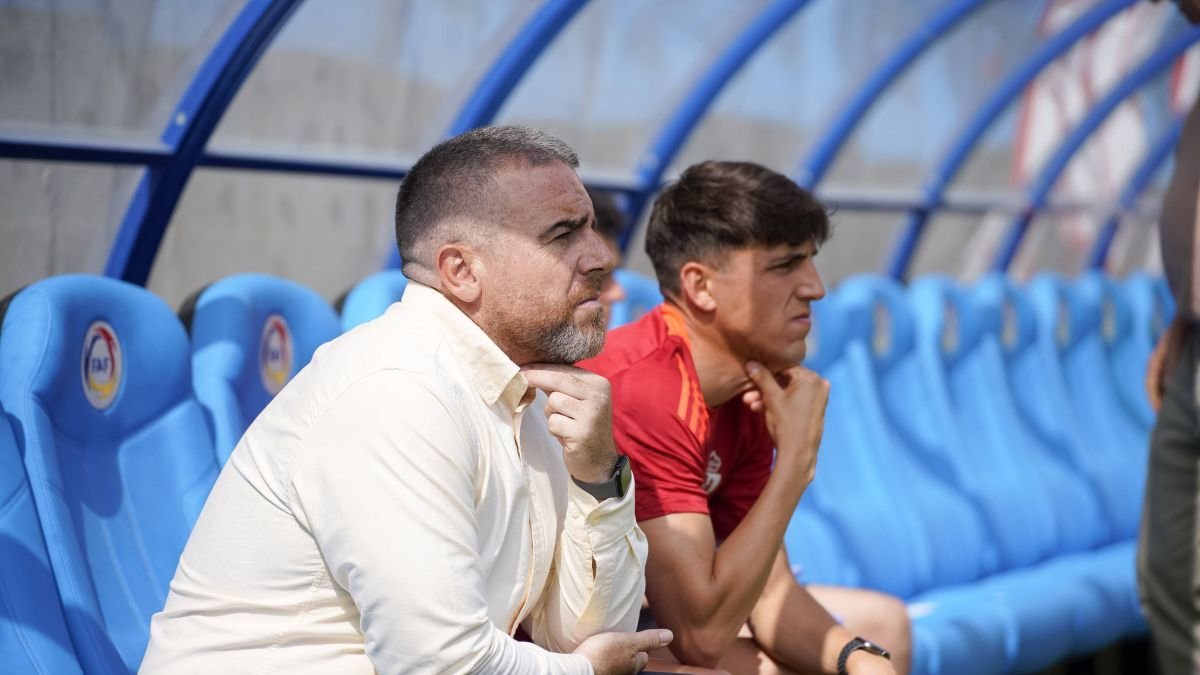 Javi Rey, técnico de la SD Ponferradina, valoró el resultado como positivo.