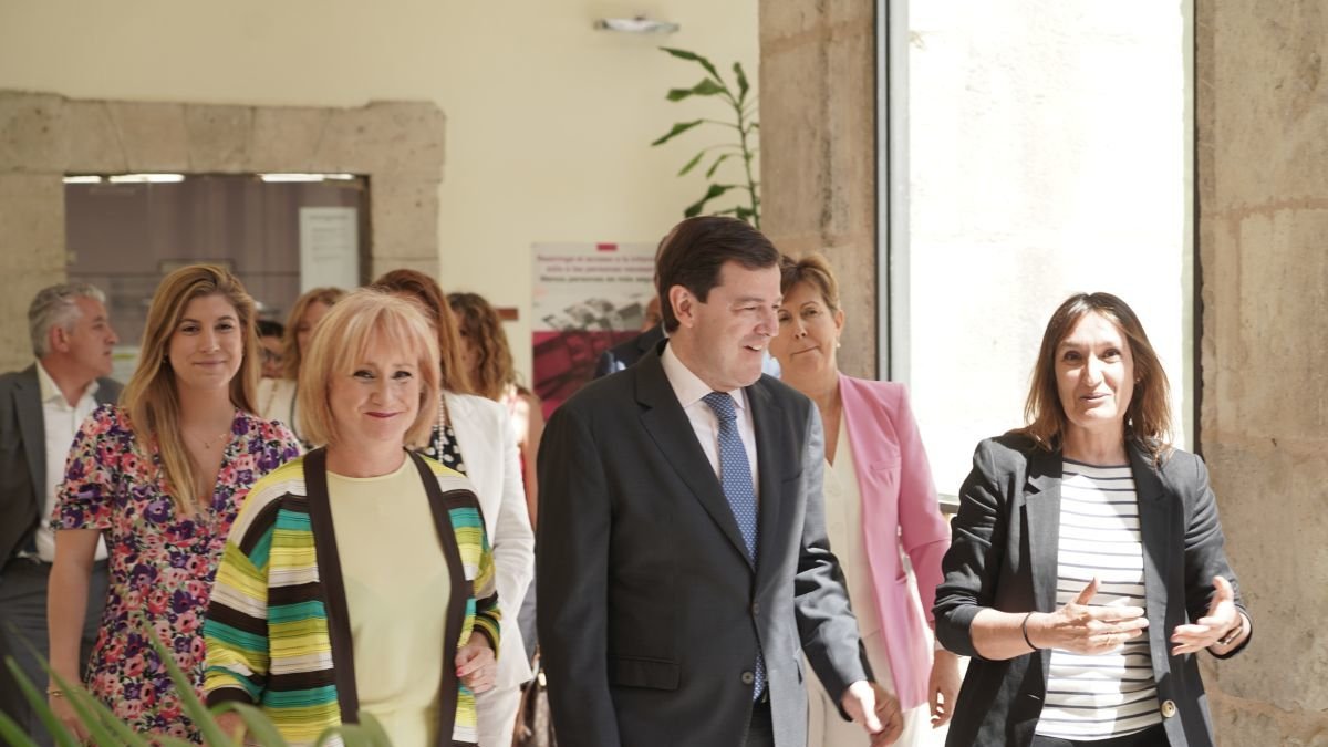 Alfonso Fernández Mañueco, presentó ayer el plan Relevo Generacional del Autónomo.